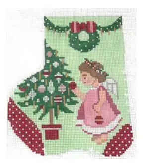 Shelly Tribbey Designs - Angelic Tree Trimmer Mini Sock